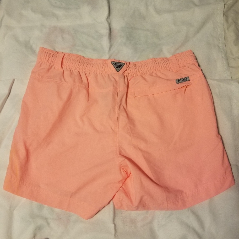 NWT Columbia Water Short Women's Size L Color  Orange - Picture 2 of 12